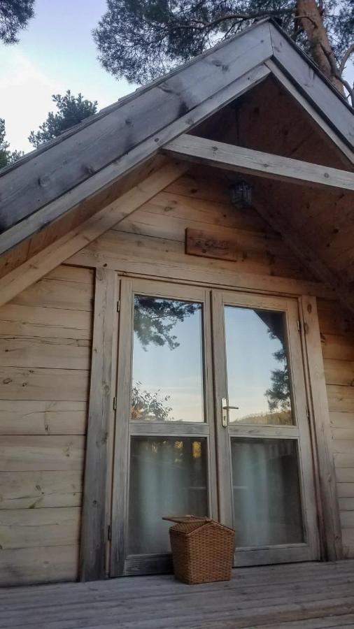 Cabane Lodge Domaine Du Lac Chambon Murol Esterno foto