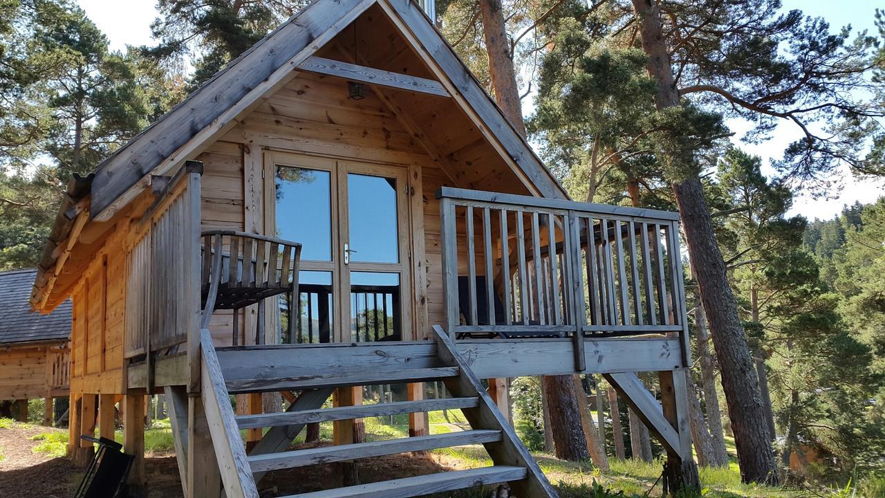 Cabane Lodge Domaine Du Lac Chambon Murol Esterno foto
